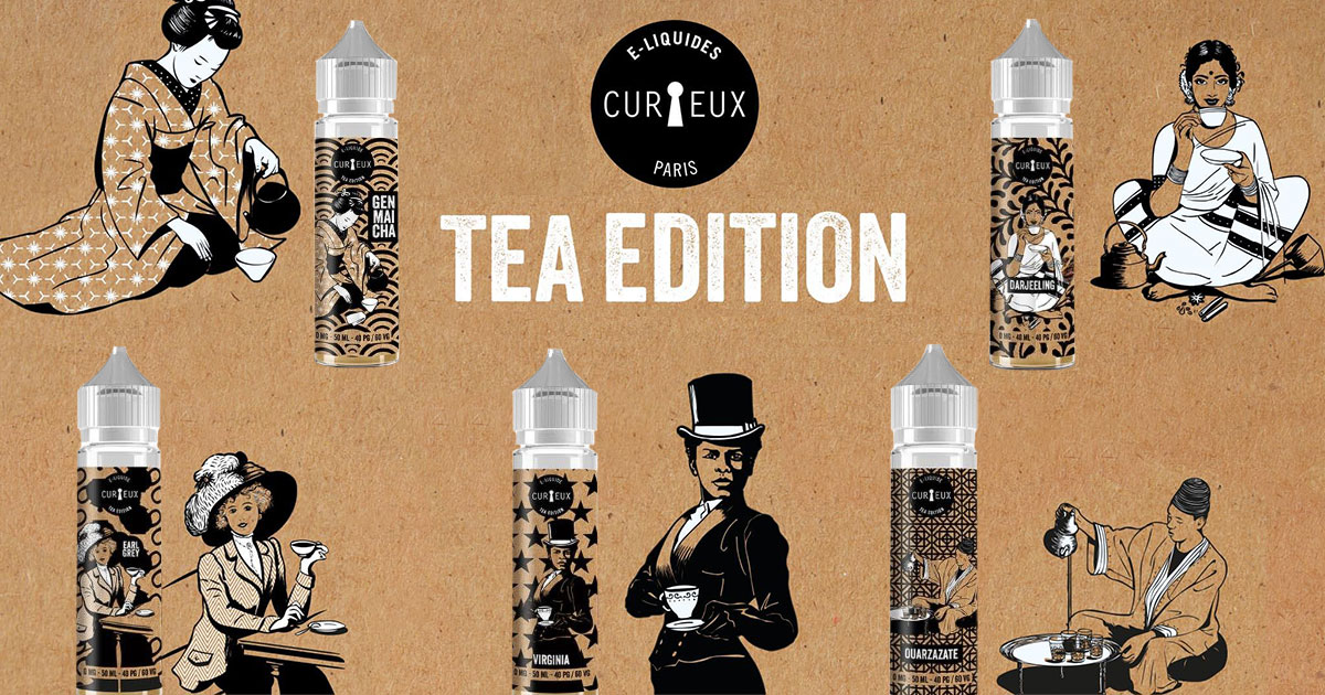 Curieux ejuice tea